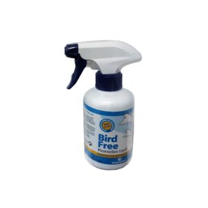 Το BIRD FREE Spray Απώθησης Πουλιών είναι υγρό σε μορφή σπρέι το οποίο απωθεί τα περιστέρια και διάφορα πτηνά από χώρους όπου είναι ανεπιθύμητα.